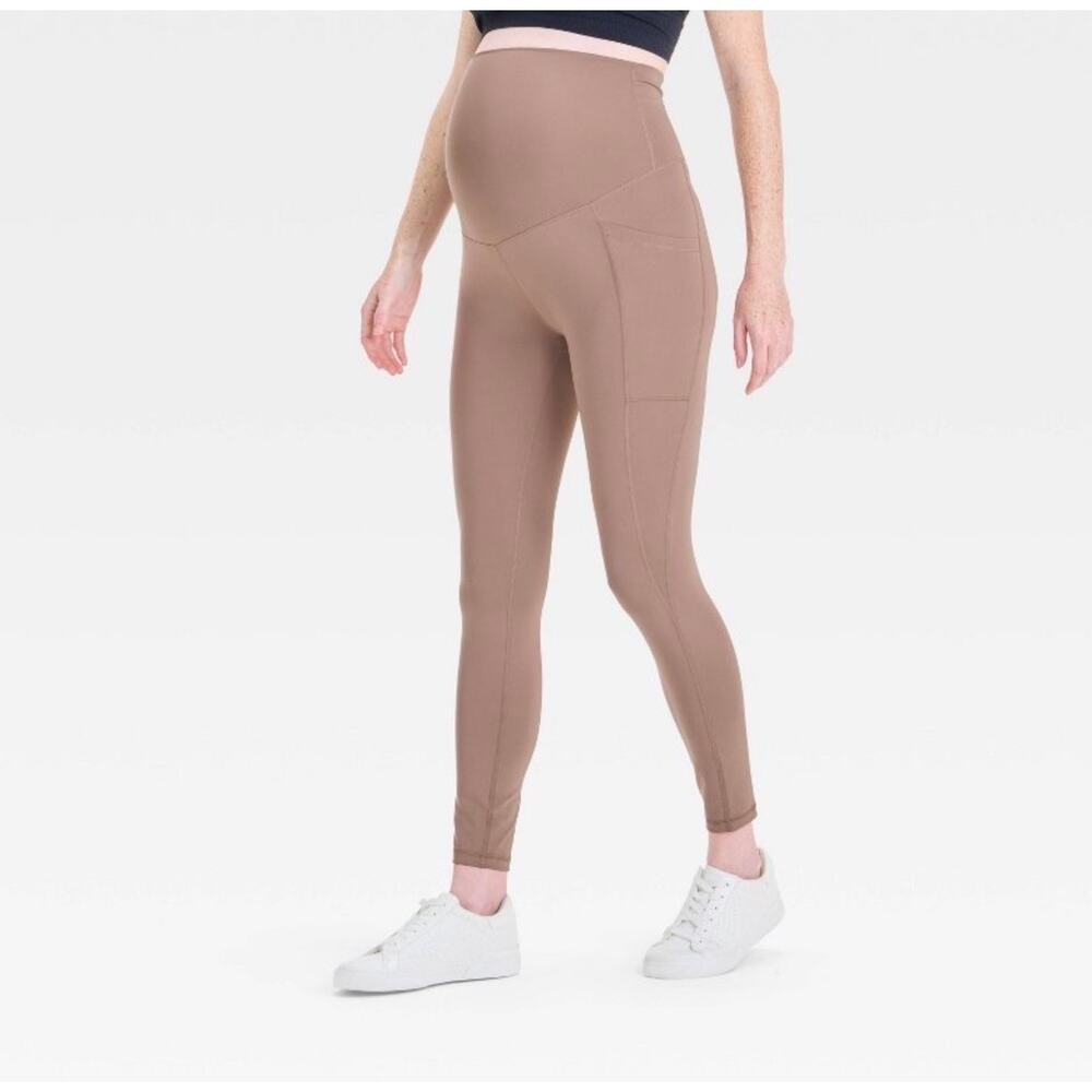 Over Belly High-Rise Poc Active Leggings Isabel Maternity by Ingrid & Isabel XXL